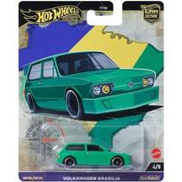 Hot Wheels Premium World Tour Car Culture Modeliukas Volkswagen Brasilia T9678, green 4/5