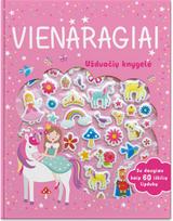 Vienaragiai. Užduočių knygelė su daugiau kaip 60 iškilių lipdukų - Nėra Autoriaus