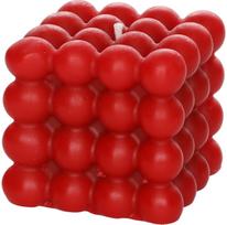 Žvakė CUBE RED, 8 cm