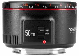 Yongnuo YN 50mm f/1.8 II lens for Canon