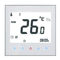 16A 95–240 V kas savaitę programuojamas skystųjų kristalų ekranas, jutiklinis ekranas, elektrinis šildymo termostatas, kambarys balta