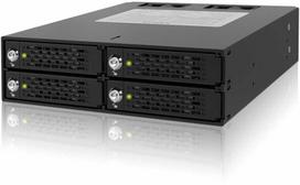 „Icy Dock“ 4 x 2,5 colio SATA HDD / SSD „ToughArmor“ (MB994SK-1B)