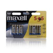Šarminės baterijos AAA 1.5V Maxell, 10 vnt.