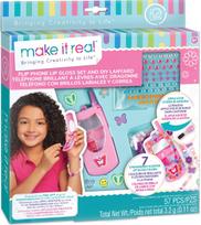 MAKE IT REAL Kūrybinis rinkinys su lūpų blizgiais Telefonas