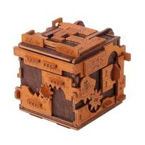 3D medinė dėlionė Escape Room Puzzle Box