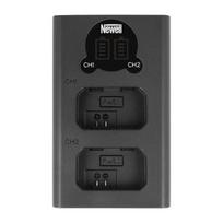 Dviejų kanalų įkroviklis Newell DL-USB-C skirtas NP-FW50 baterijai