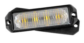 LED švyturėlis Litleda geltonas, 4x3W LED (26 functions) 12/24V