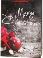 Dovanų maišelis MERRY CHRISTMAS, 50x70x18 cm