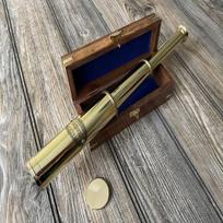 Vintažinio stiliaus Viktorijos laikų jūrų jūreivio teleskopas 39,37 cm