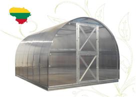 Šiltnamis GASPADORIUS 2,87x8 (22,96 kv/m) 4 mm danga