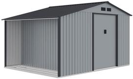 Sodo namukas su malkine MADISON 11x8, Light Grey