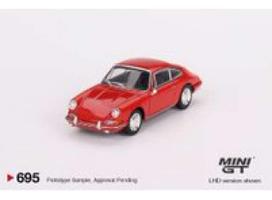 Mini GT Modeliukas 1/64 1963 Porsche 911 (901), red