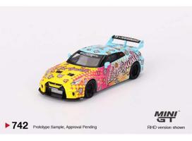 Mini GT Modeliukas 1/64 2023 Nissan GTR (35) LB-Silhouette Ver.1, various