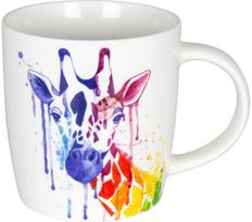 Porceliano puodelis WATERCOLOURED GIRAFFE