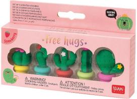 Trintukų rinkinys FREE HUGS-CACTUS, kvepiantys, 5 vnt