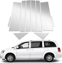 „Dodge Grand Caravan“ 2008–2020 / CHRYSLER Town&Country 2008–2016 automobilių statramsčių durų langų apdailos dangtelių lipdukų stilius