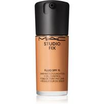 MAC Cosmetics Studio Fix Fluid SPF 15 24HR Matte Foundation + Oil Control matinis makiažo pagrindas SPF 15 atspalvis NC43.5 30 ml