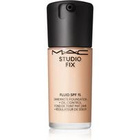 MAC Cosmetics Studio Fix Fluid SPF 15 24HR Matte Foundation + Oil Control matinis makiažo pagrindas SPF 15 atspalvis NC12 30 ml