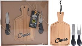 Excellent Housewares Bistro Collection sūrio pjaustymo rinkinys, 3 dalių