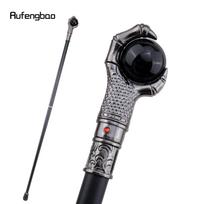 Sidabrinis drakono nagų griebtuvas juodas stiklinis rutulys vaikščiojimo lazdelė mados dekoratyvinė lazda Gentleman Elegant Cosplay Crosier 93cm juoda