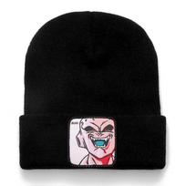 MAJIN BUU Beanie Aukštos kokybės medvilnės laisvalaikio kepuraitės unisex moterims Šiltos megztos žieminės kepuraitės madingos solidžios unisex kepuraitės