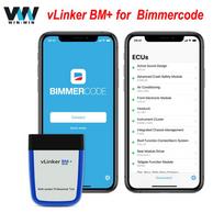 Vgate vLinker BM, skirtas BMW E/F/G/R/I serijos diagnostikos skaitytuvui Bluetooth 4.0, skirtas Andorid/IOS OBDII OBD II BM+
