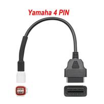Diagnostinis 4 kontaktas prie OBD2 OBDII laido laidų adapteris, skirtas Yamaha motociklo prailginimo kabeliui