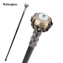 Bloodshot Eyes Eyeball Steampunk Walking Cane Fashion Dekoratyvinė lazda Gentleman Luxury Crosier Knob vaikščiojimo lazda 93cm