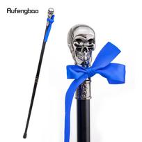 Kaukolės galvutė su peteliškės vaikščiojimo lazda Madinga dekoratyvinė lazda Gentleman Prabangus Crosier Knob lazda 93cm