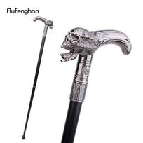 Kaukolės galvos vaikščiojimo lazda Madinga dekoratyvinė lazda Gentleman Elegant Cosplay Lazdelės Knob Crosier 93 cm