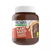 Veganiškas lazdynų riešutų ir kakavos kremas VALSOIA, 400 g
