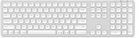 Satechi Wireless Keyboard Bluetooth Wireless Keyboard, Silver
