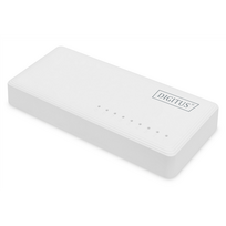 Digitus DN-80064-1 Gigabit Ethernet Switch 8-Port, 10/100/1000Mbps (RJ-45), Unmanaged, Desktop