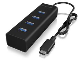 IcyBox IB-HUB1409-C3 4-port USB Type-C hub