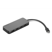 Lenovo USB-C to 4 Ports USB-A Hub, USB 3.1, Gen 1 (Open Box)