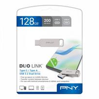 PNY 128GB USB 3.2 Duo-Link Pendrive P-FDI128DULINKTYC-GE