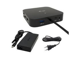 i-tec USB-C HDMI Dual Display Docking Station with 100W Power Delivery + 100W Universal Charger