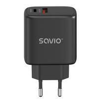 Savio 30W Quick Charge wall charger, Power Delivery 3.0, LA-06/B