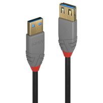 Lindy 36760 0.5m Usb 3.2 Type A Extension Cable