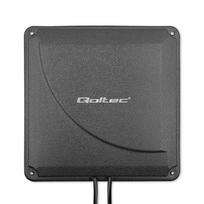Qoltec 4G LTE DUAL MIMO antenna booster, 35 dBi, 50W