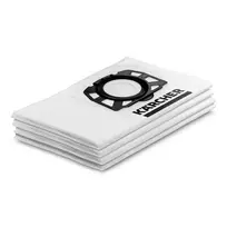 Kärcher Dust Bags For WD 2 Plus/WD 3, SE 4001, SE 4002 Vacuum Cleaner, 4 pcs.