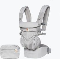 Ergobaby Omni Deluxe Mesh Baby Carrier, Pearl Grey