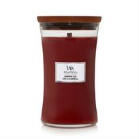WOODWICK LARGE HOURGLASS CINNAMON CHAI, žvakė, 609g