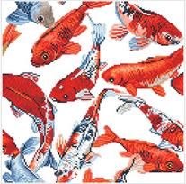 Deimantinė mozaika KOI MOSAIC 41x41