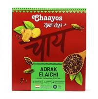 Arbata su imbieru ir kardamonu (100 g), Adrak Elaichi arbata imbieras ir kardamonas, Chaayos
