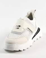 Velcro sportbačiai Tucino 5874 36 Balta odinė tekstilė 36 balta