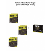 Raptor akcija baltos dangos 11.4L komplektas