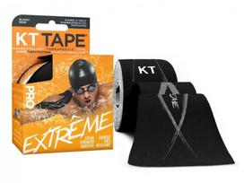 KT Tape PRO EXTREME kineziologinis teipas, sukarpytas, juodas, sintetinis