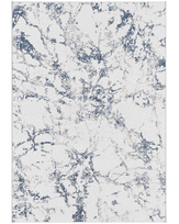 Lauko ir vidaus kilimas CREYA STAR, 230 x 160 cm, baltos sp., 100% perdirbto poliesterio