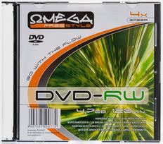 Kompaktinis diskas Omega Freestyle DVD-RW 4.7GB 4x slim